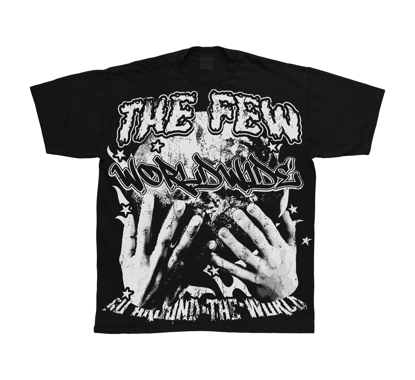 The Few worldwide black tee Unisex