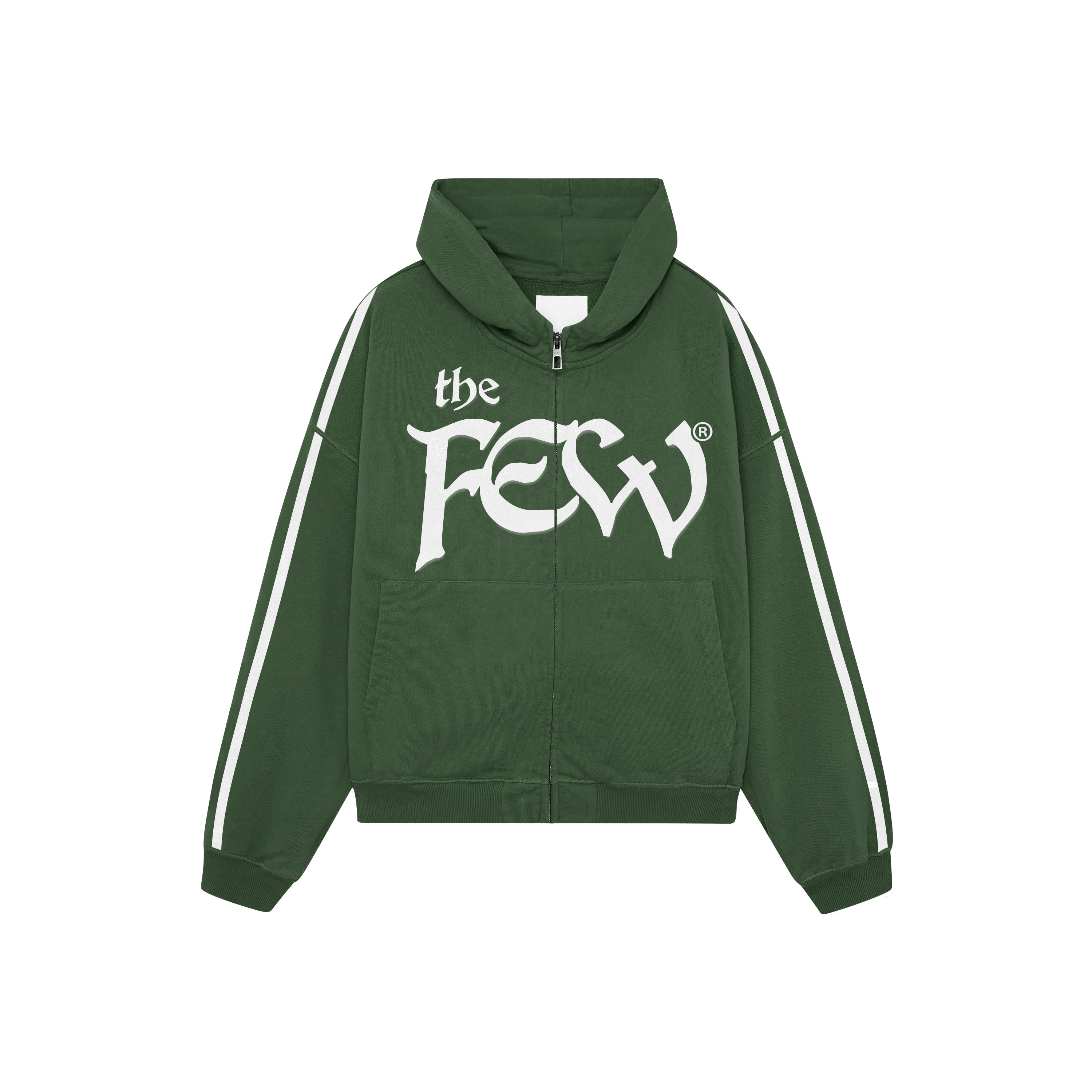 The Few boxy Zip hoodie
